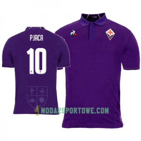 Koszulka ACF Fiorentina Marko Pjaca 10 Domowe Stroje Piłkarskie 2018-2019 Krótki Rękaw